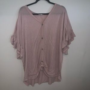 Forever 21 Plus Size Pink Sweater